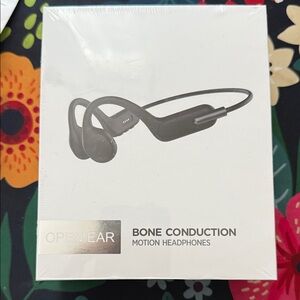 Black Bone Conduction Motion Headphones